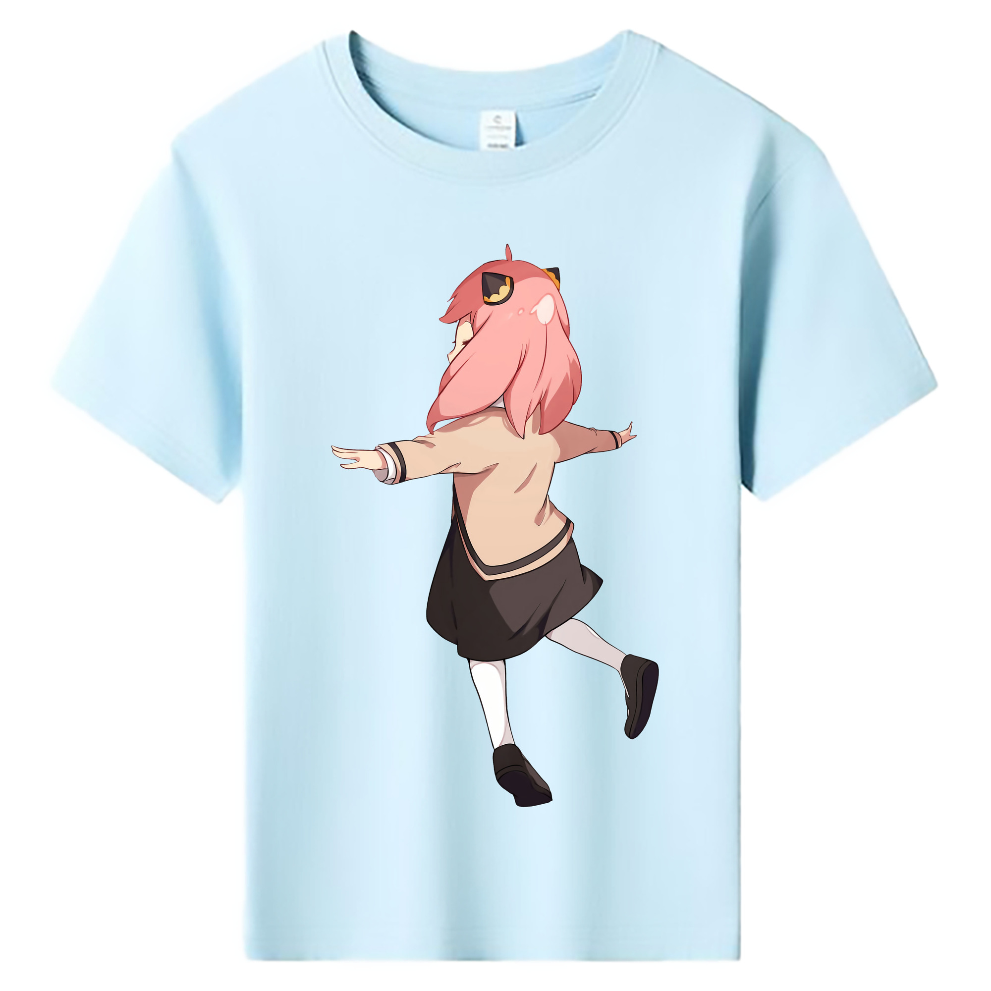 （画像用） SPY×FAMILY间谍家家酒 綿100％キッズTシャツ（フロントプリント）